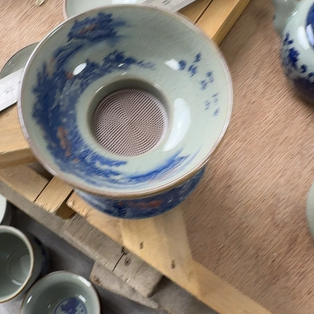 江山如此多娇茶漏微瑕