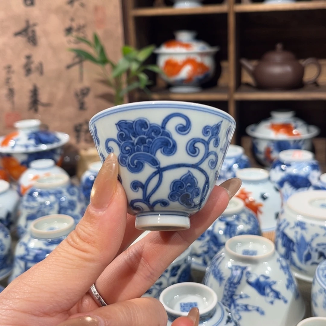 柴窑景德镇陶瓷主人杯