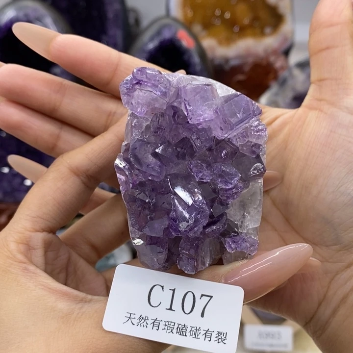 未镶嵌大型摆件（非配饰）紫晶