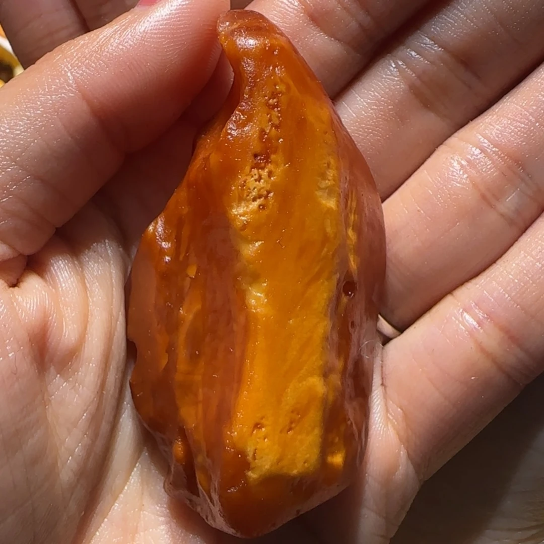 定制琥珀未镶嵌雪*专拍