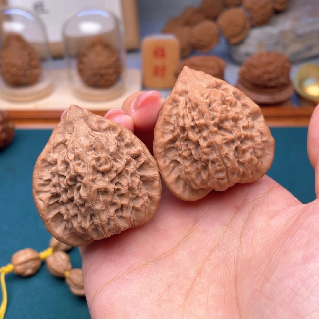 吊坠文玩核桃40尺全品朱雀