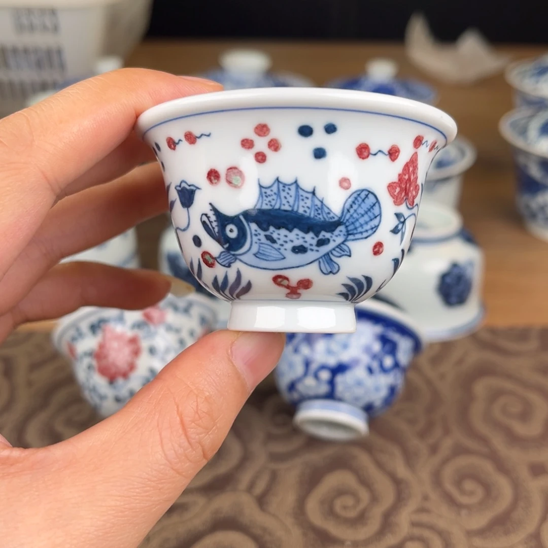 杯景德镇陶瓷杯子