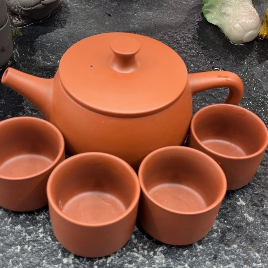 紫砂茶壶380毫升紫砂汉瓦