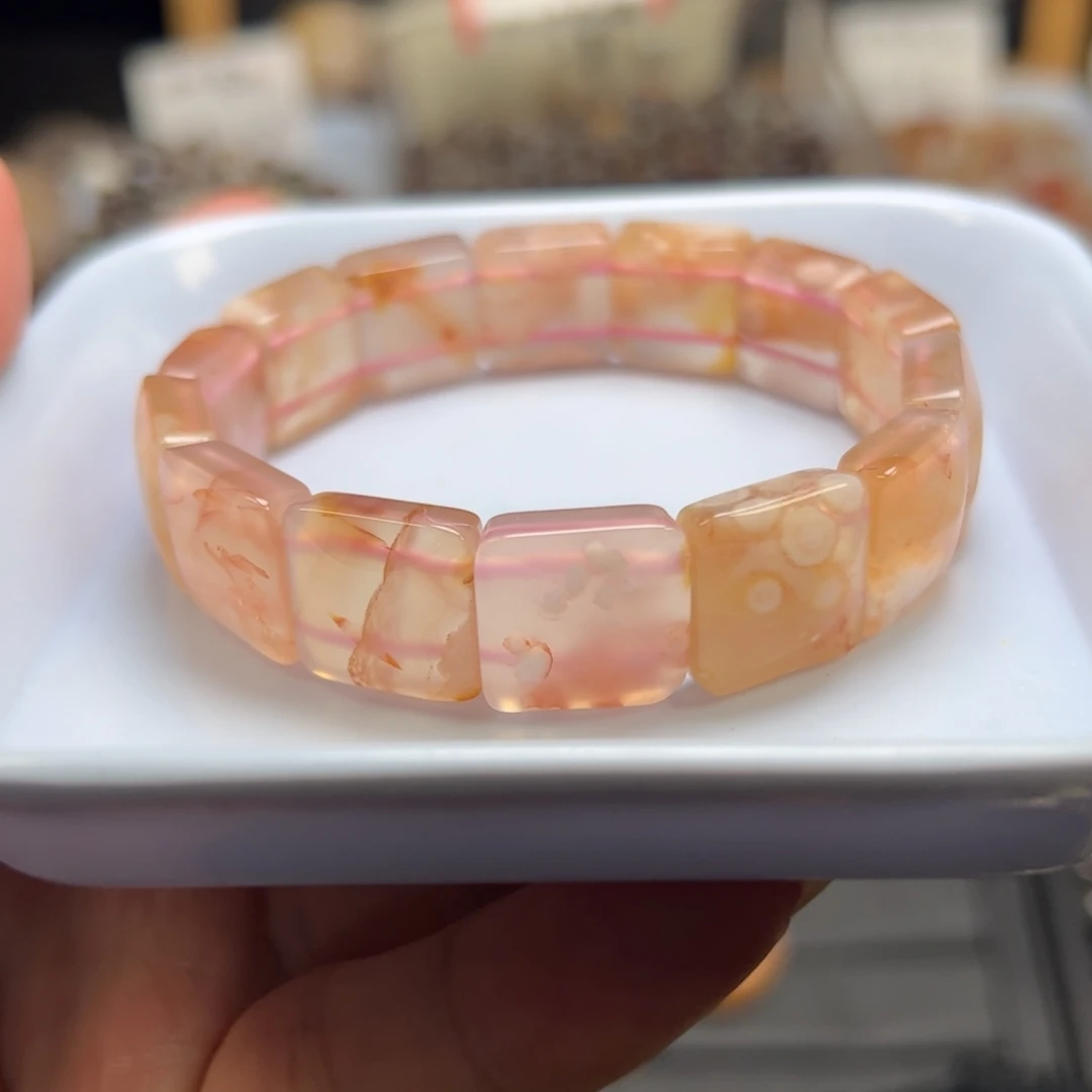 未镶嵌玛瑙/玉髓珠宝半成品