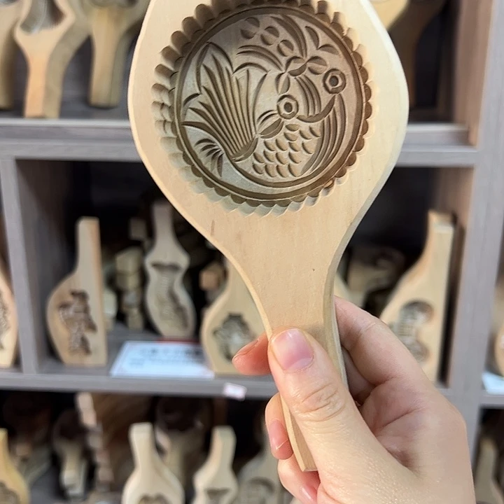 梨木50g鲤鱼跃龙门面食模具