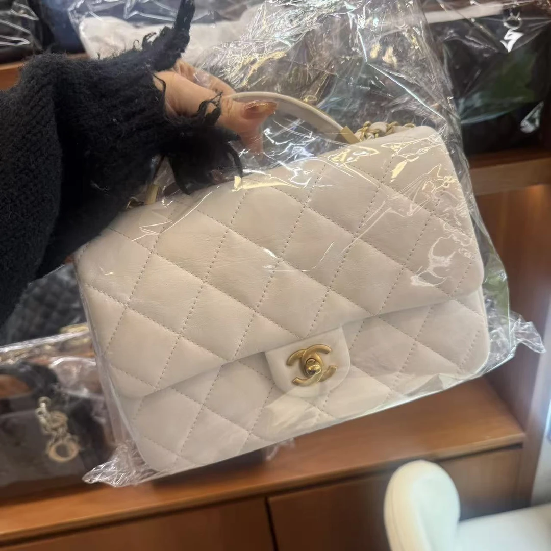 95新 Chanel/香奈儿 香奈儿白金cf  mg  /二奢包包