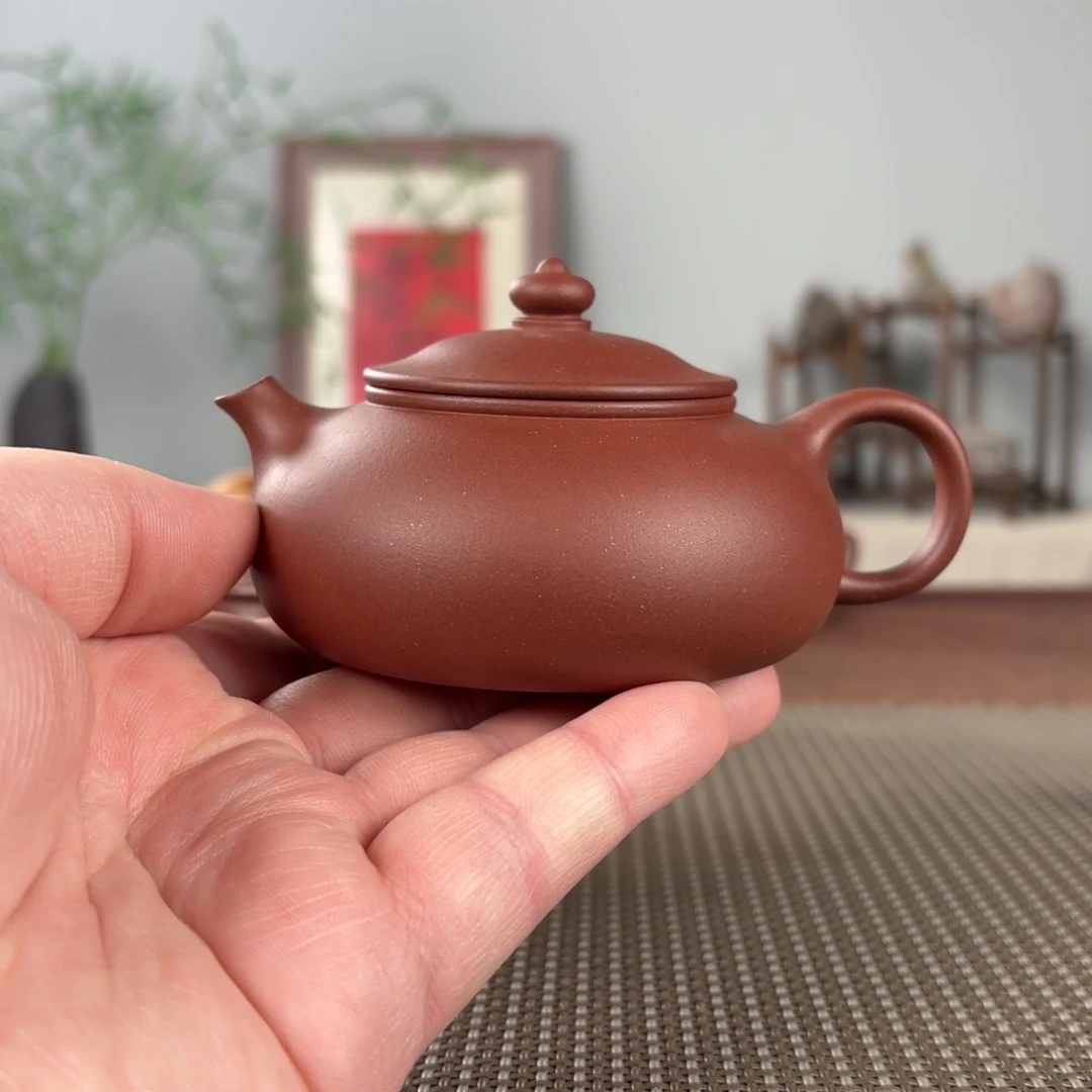 紫砂茶壶黄龙山原矿紫砂壶150