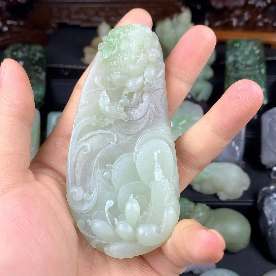 颈饰未镶嵌和田玉