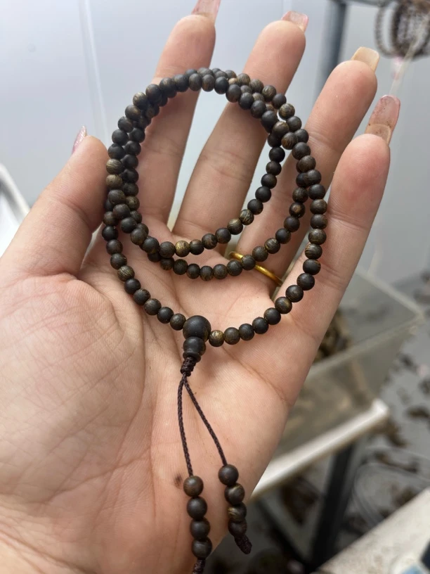 沉香精品天然种植沉香全沉水三圈0.4  6克