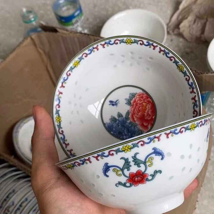 碗景德镇高温细白瓷餐具