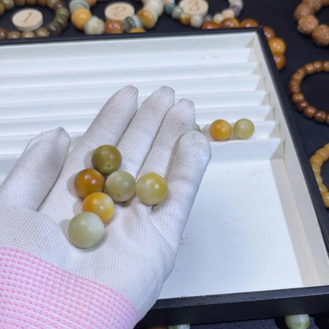 菩提根/象牙果手串*️161微瑕