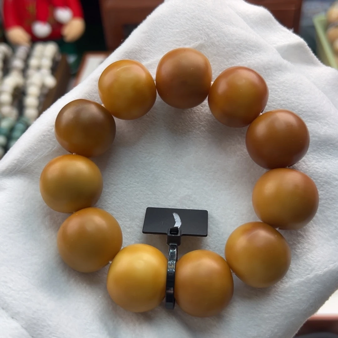 菩提根/象牙果手串卡24苹果干磨全品