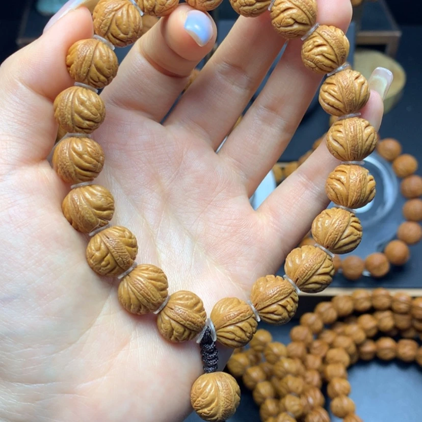 【闪购商品】桃核手串?**七龙鳞仿古13