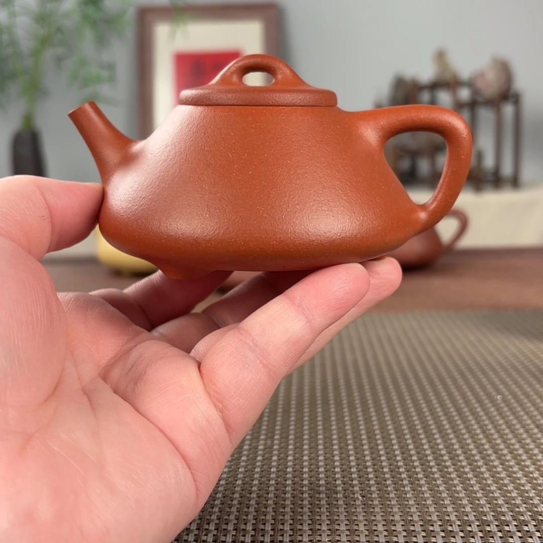 茶壶紫砂微瑕黄龙山原矿紫砂壶200