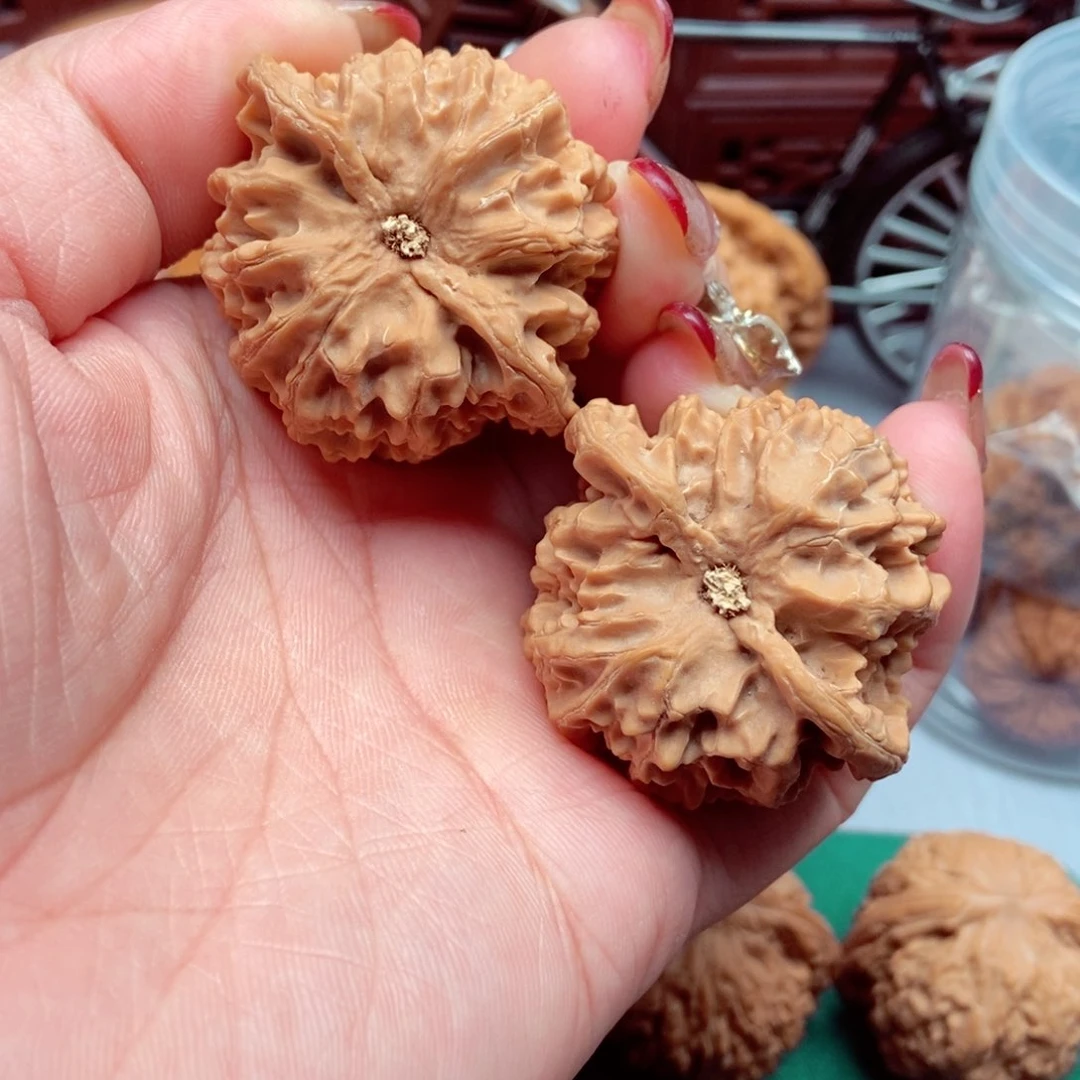 文玩核桃吊坠原装苹果全42