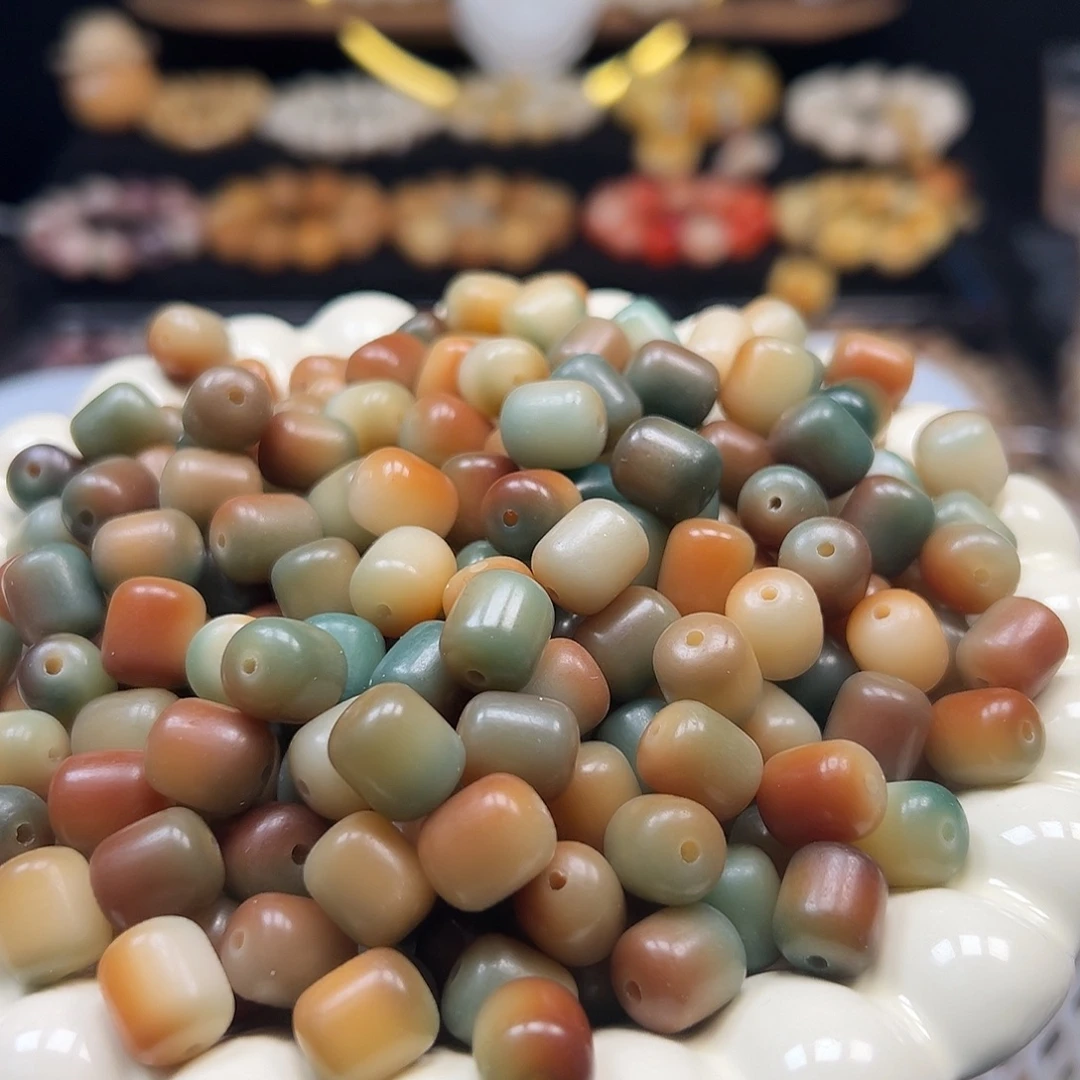 菩提根/象牙果手串卡12敦煌年糕500颗