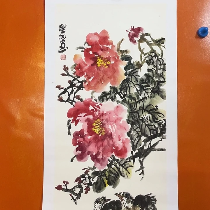 国画张圣敏先生纯手绘作品