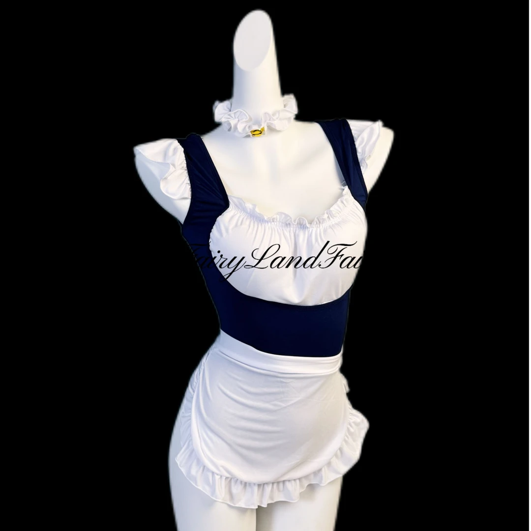 甜心【80-180斤】包臀辣妹白色显瘦大码纯欲风聚拢二次元睡裙