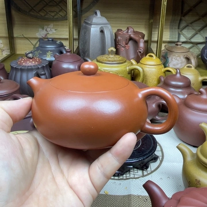 茶壶紫砂紫砂壶微微瑕200cc