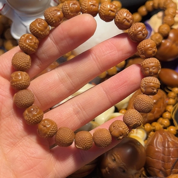 橄榄核手串/手链猴头1.1宝宝佛