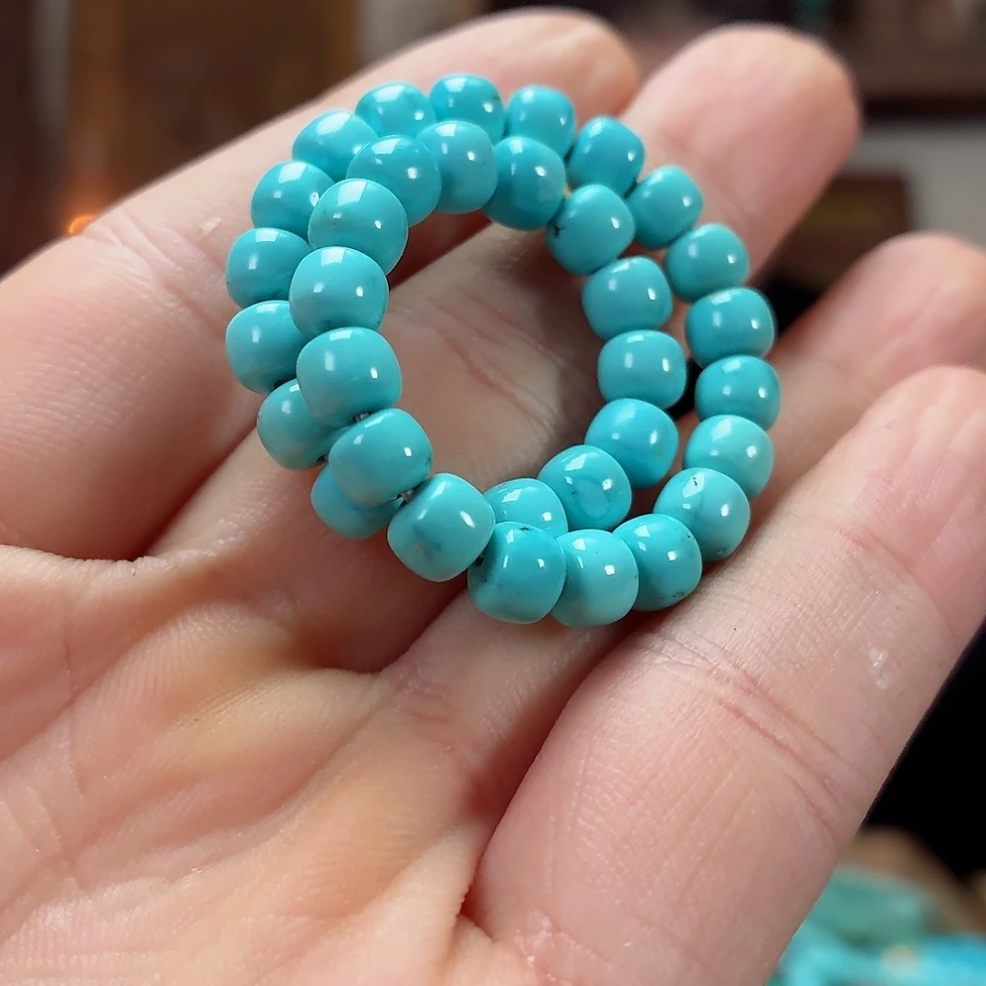 未镶嵌绿松石珠宝奇石