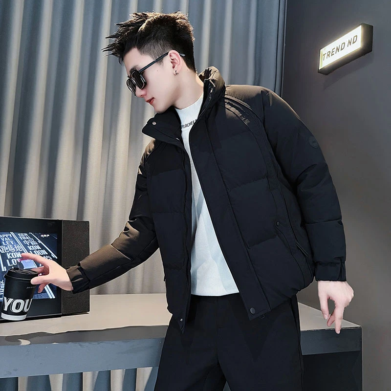 晋江棉服男士冬季款2026新款爆款立领棉衣冬装加厚保暖棉袄子外套