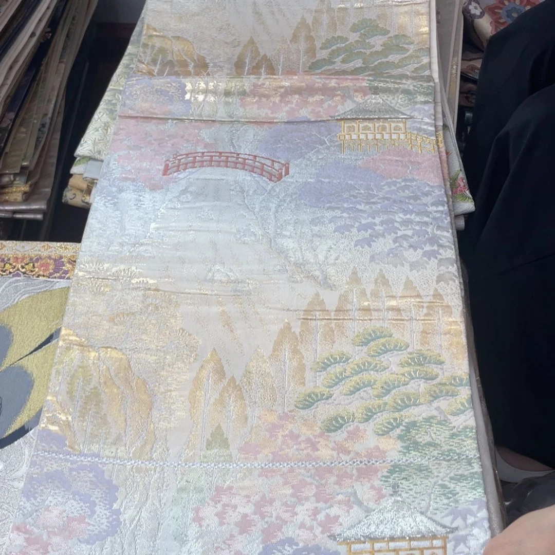 织绣唐锦桑蚕丝正绢面料
