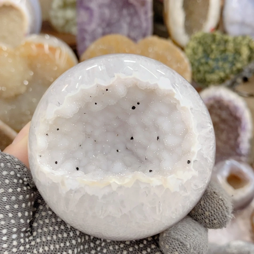 紫晶珠宝半成品未镶嵌