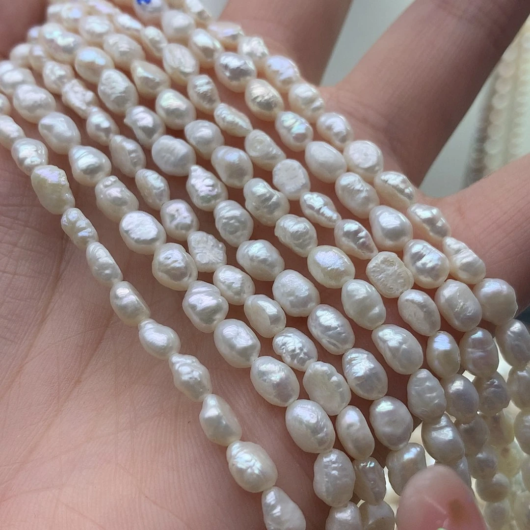 未镶嵌淡水珍珠4-5c mn86项链