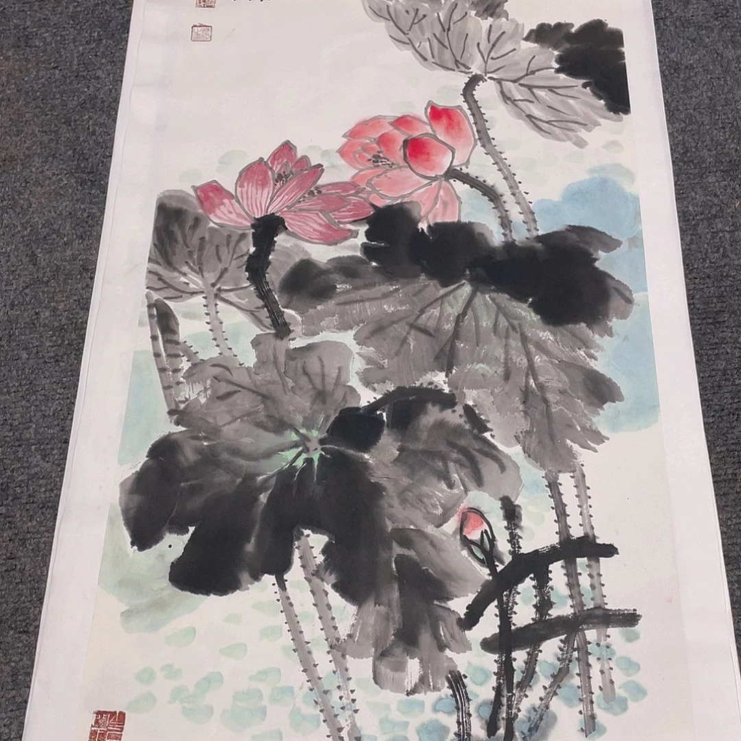 国画2平尺纯手绘国画作品