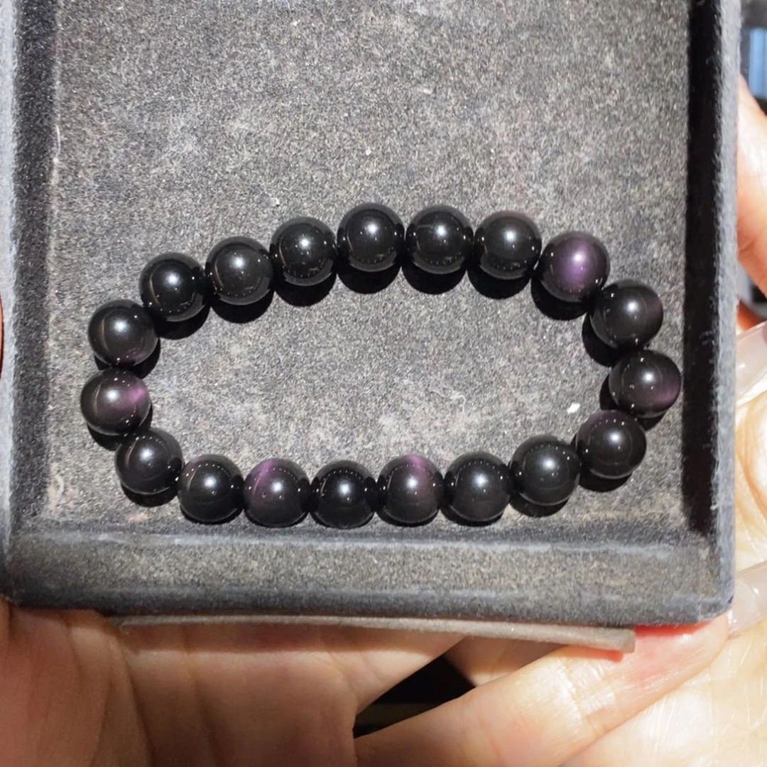 黑曜岩未镶嵌手串s***r