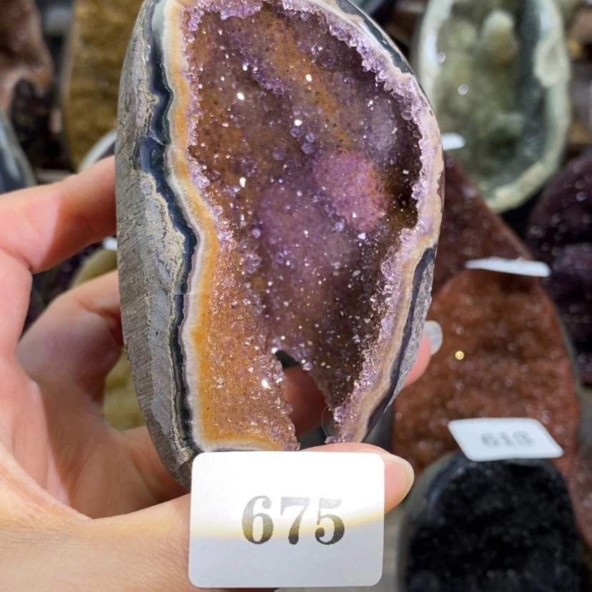 【闪购商品】未镶嵌大型摆件（非配饰）紫晶