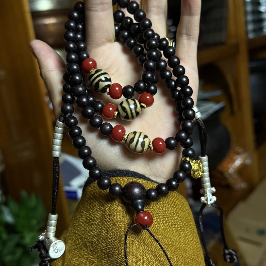 非金属亚克力手链 新款福珠男士帅气