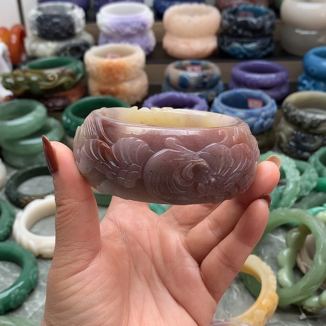 毛衣链未镶嵌石英质玉