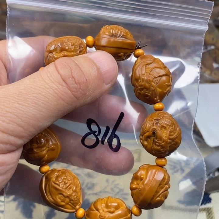 橄榄核手串/手链橄榄核雕工艺手串