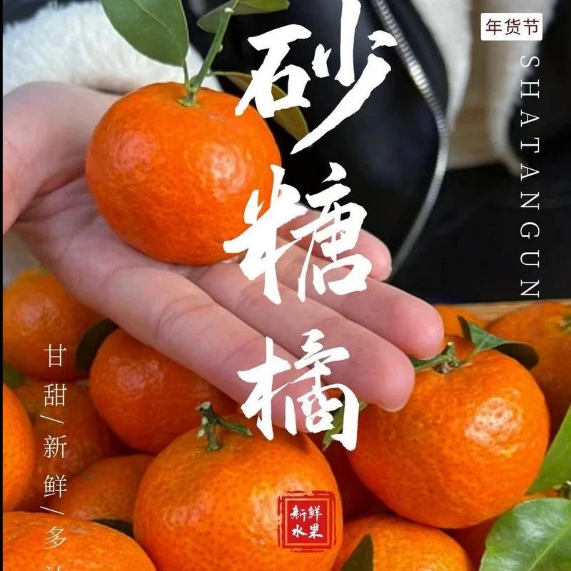 【京东快递】正宗广西砂糖橘新鲜水果当季柑橘香甜多汁