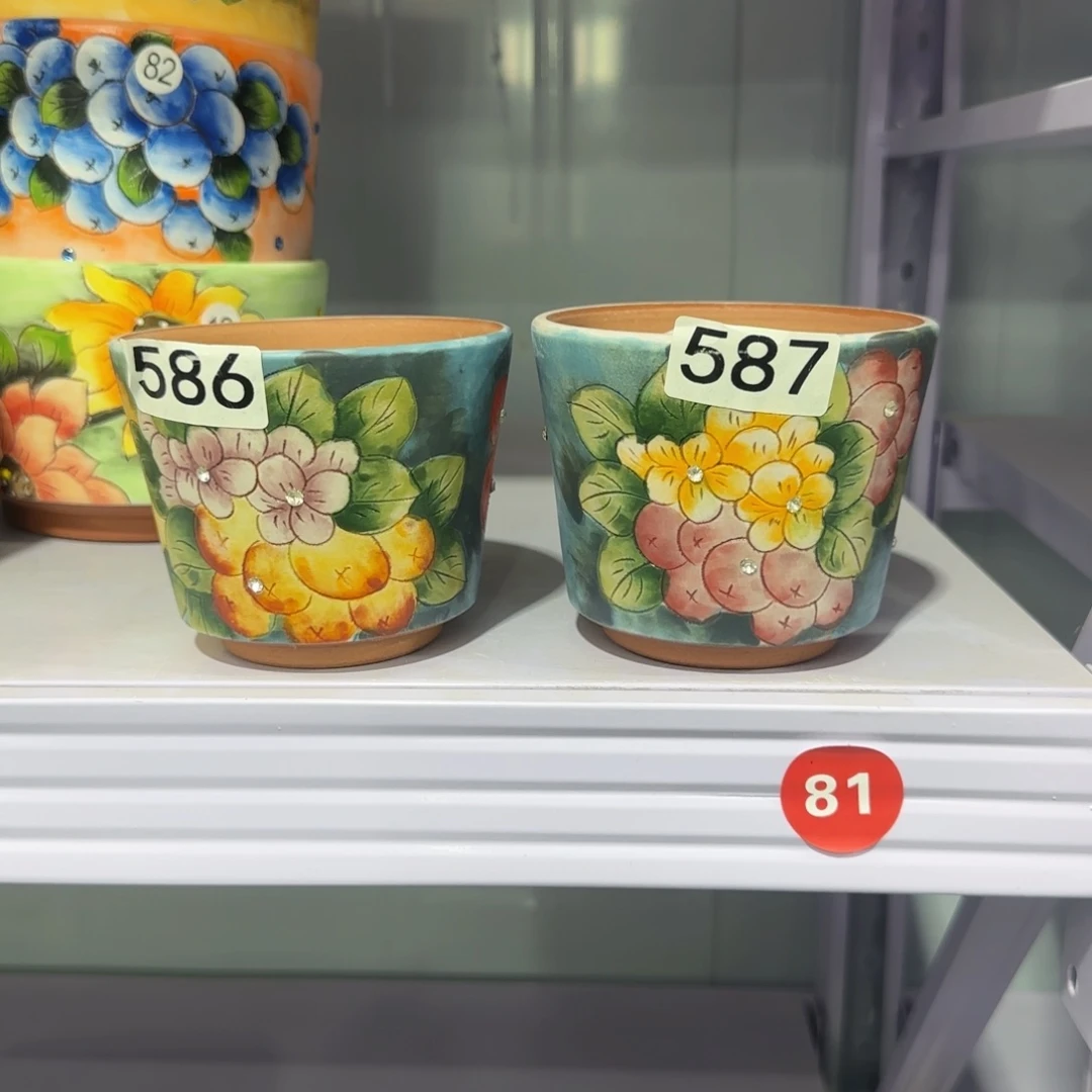 田小姐多肉花盆的2个花盆