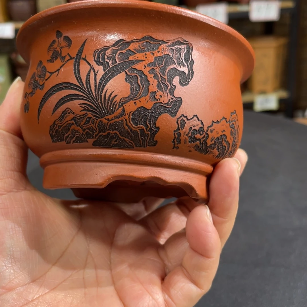 花盆紫砂紫砂花盆在这里