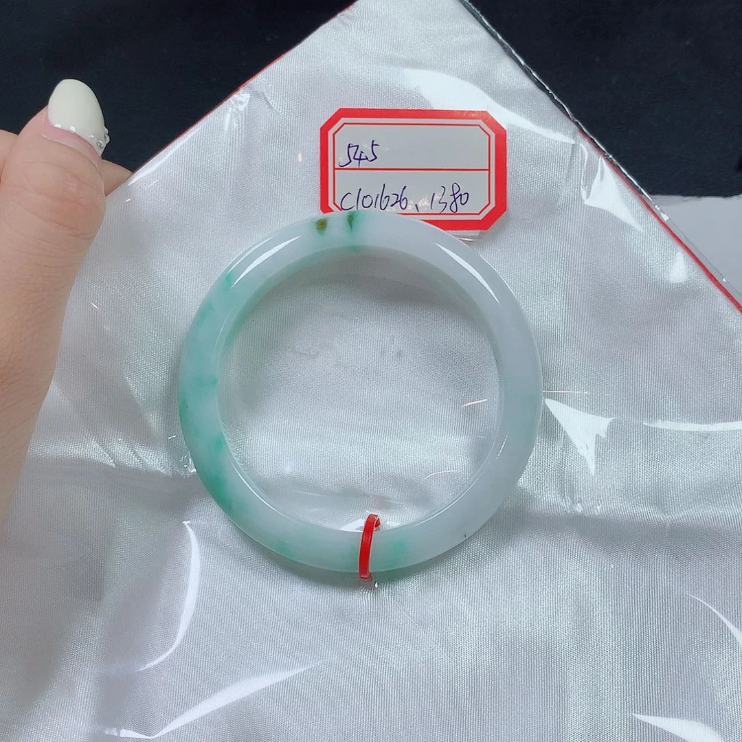 翡翠未镶嵌手镯翡翠手镯54