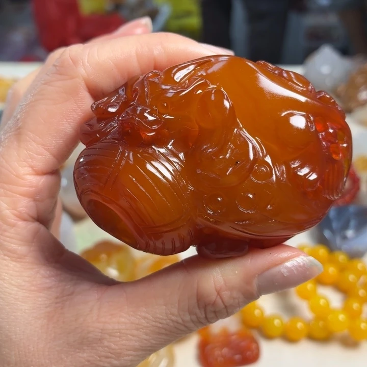 玛瑙/玉髓未镶嵌吊坠(不含链)