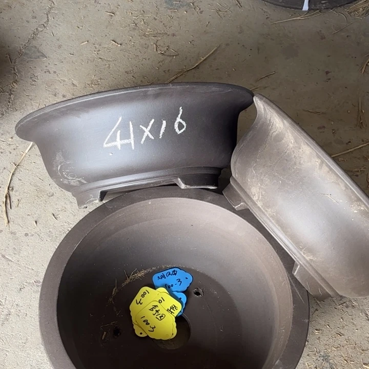 紫砂花盆             100-3