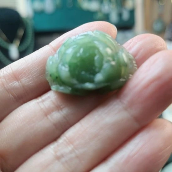 和田玉（碧玉）未镶嵌颈饰