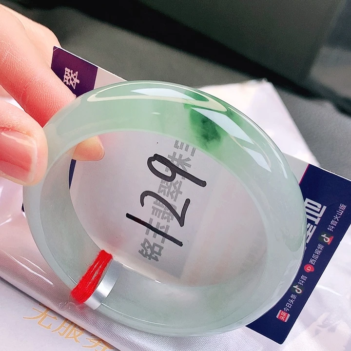 翡翠未镶嵌手镯缅甸天然a货翡翠手镯