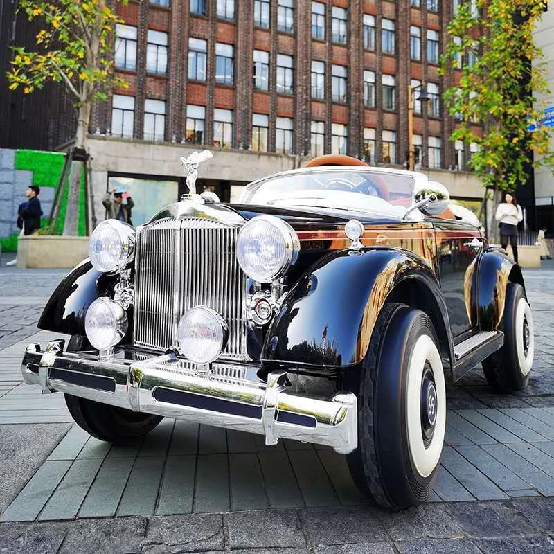 新款儿童电动汽车四轮越野汽车 宝宝电动车可做人1-6岁