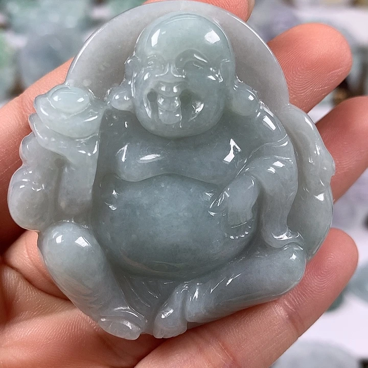 颈饰未镶嵌翡翠逍遥佛福利福利