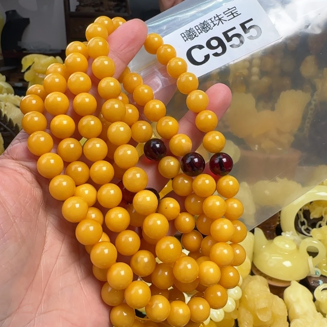 蜜蜡未镶嵌珠宝奇石9