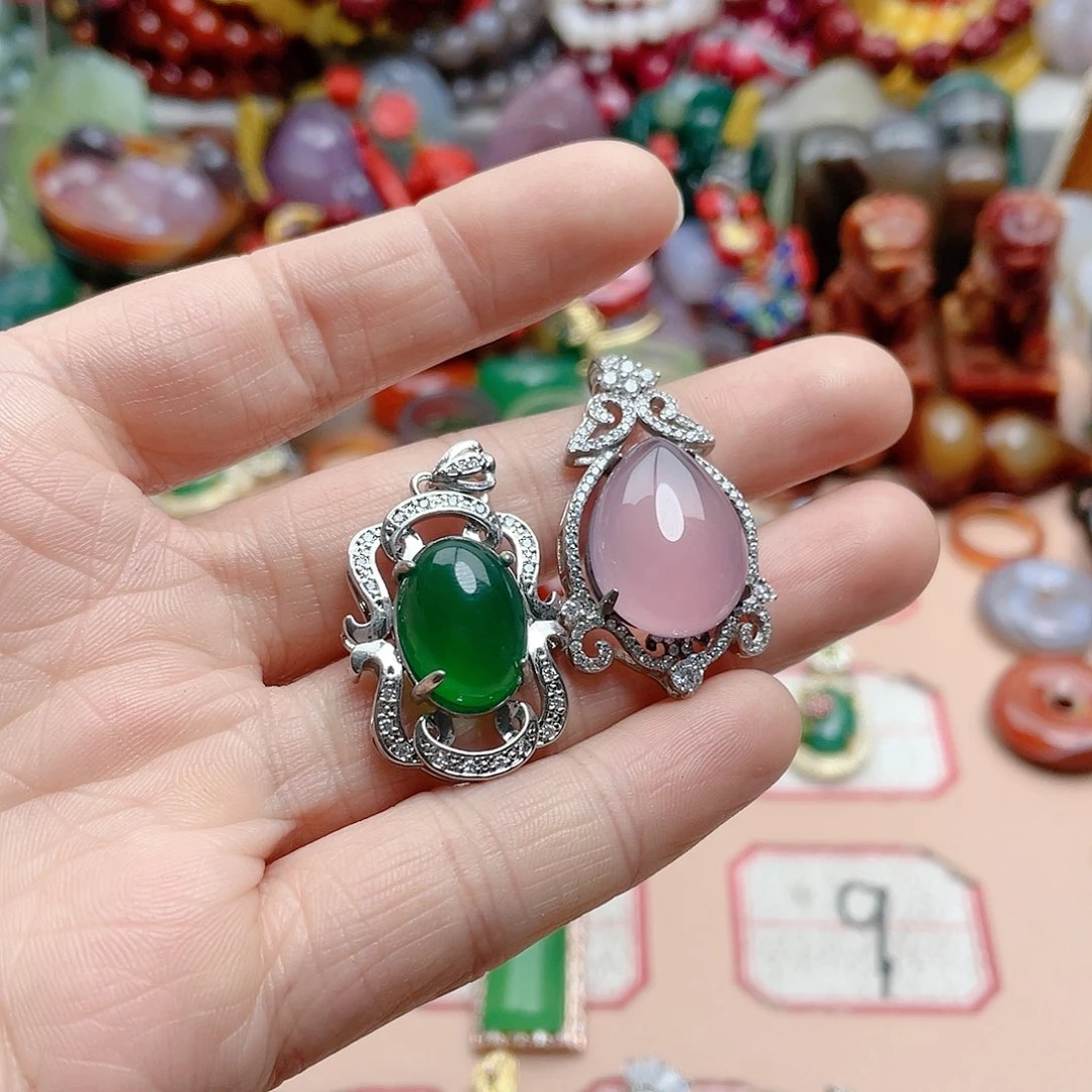 玛瑙/玉髓颈饰合金?****?