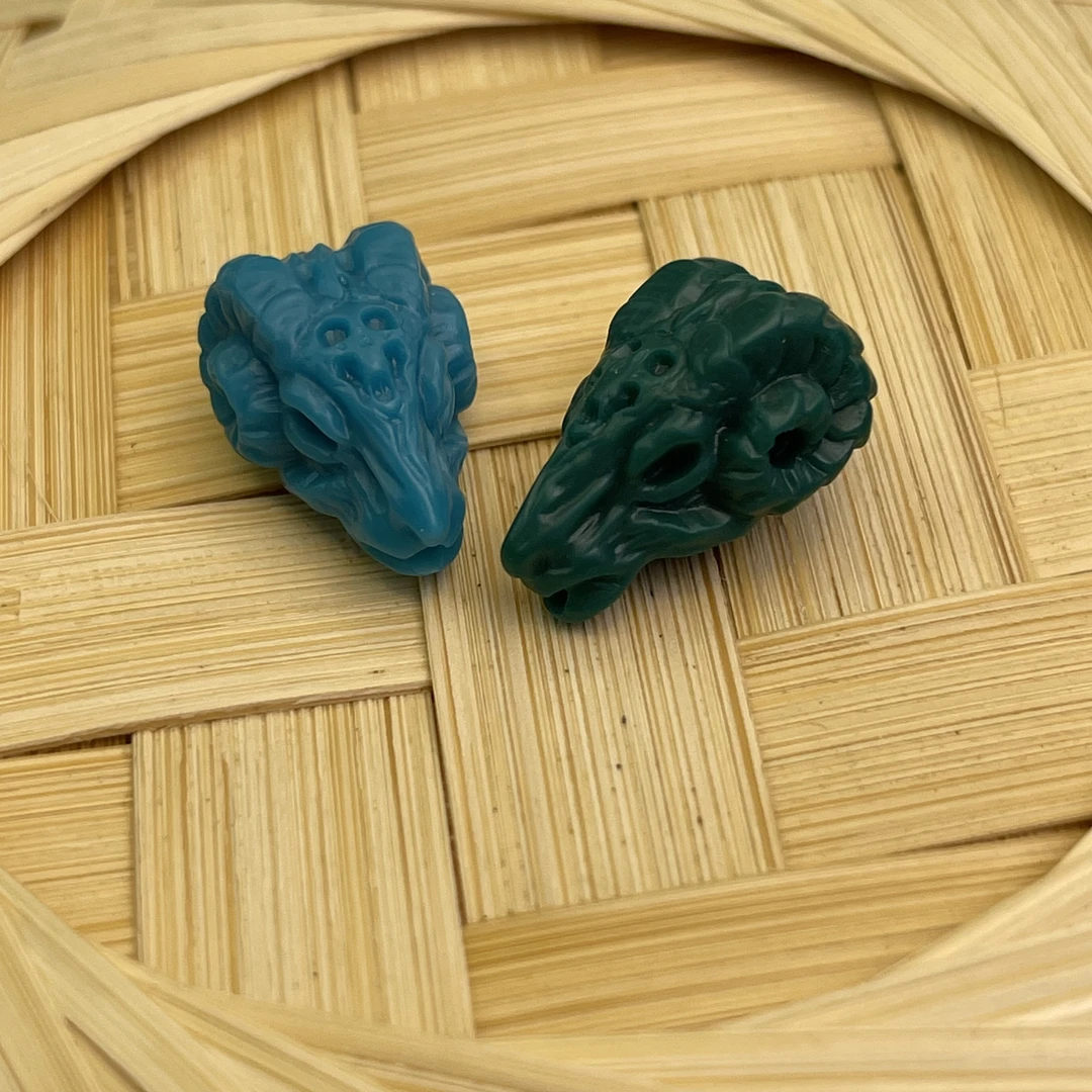 《科技平替》 精工雕刻羊头恶魔三通