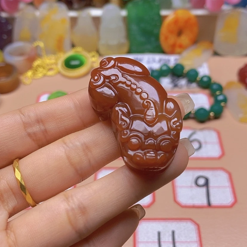 【闪购商品】玛瑙/玉髓颈饰未镶嵌董*