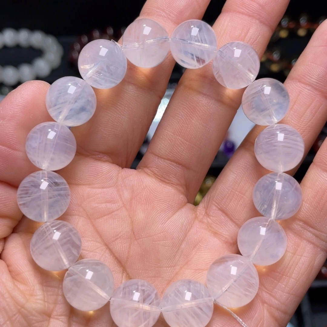 水晶手链未镶嵌蓝针